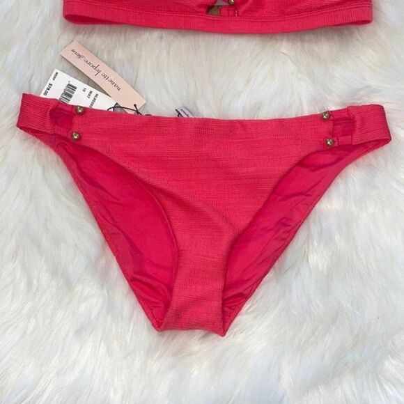 Nanette Lepore Womens Size 10 Swimsuit SET Pink - Picture 5 of 10